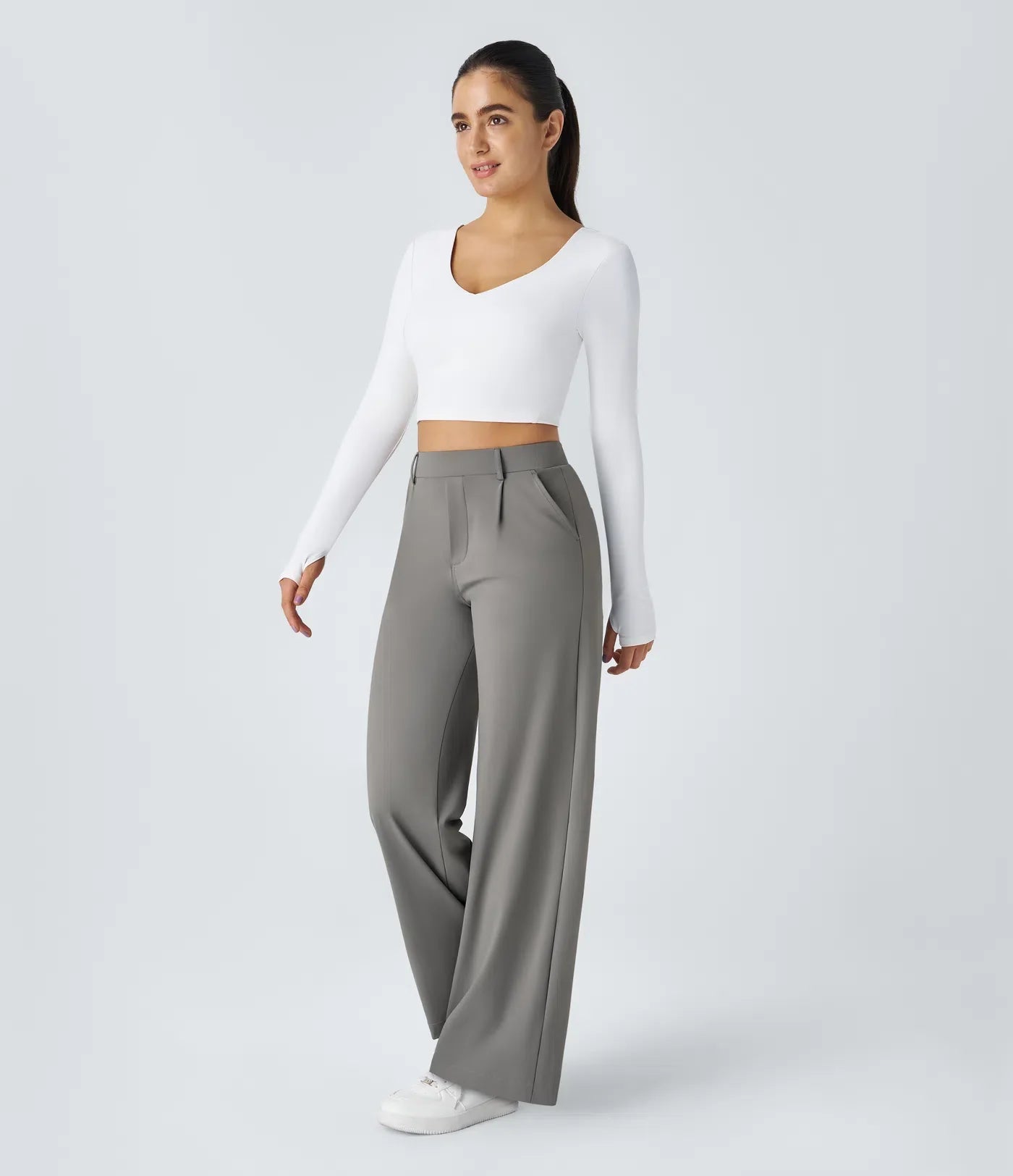 MILENA – Elegante Wide-Leg Pantalon - Minimal Chic