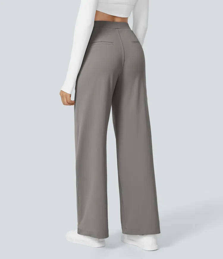 MILENA – Elegante Wide-Leg Pantalon - Minimal Chic