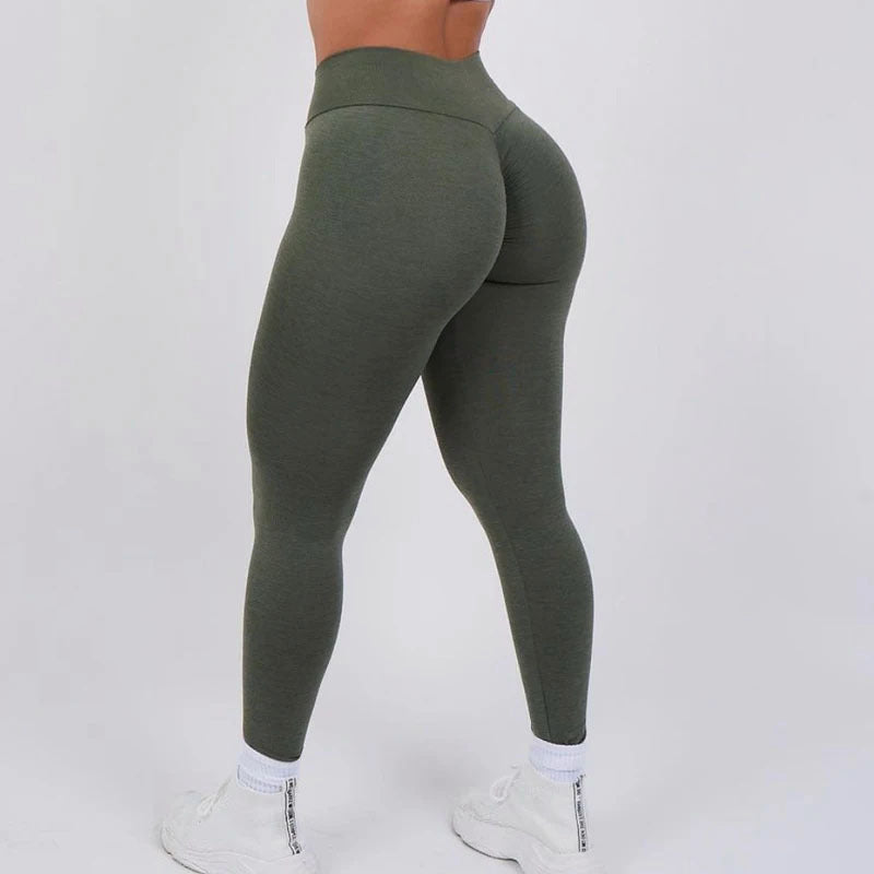 high-waisted scrunch legging - Fit Pants