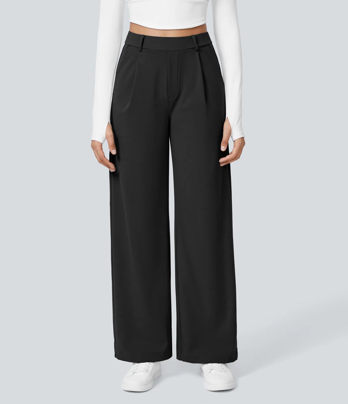 MILENA – Elegante Wide-Leg Pantalon - Minimal Chic